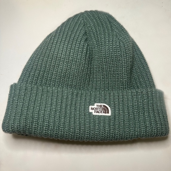 The North Face Accessories - THE NORTH FACE OLIVE GREEN BEANIE
